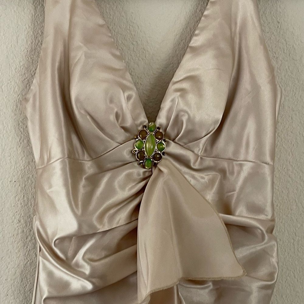 Y2k prom homecoming satin gown - Picture 3 of 8